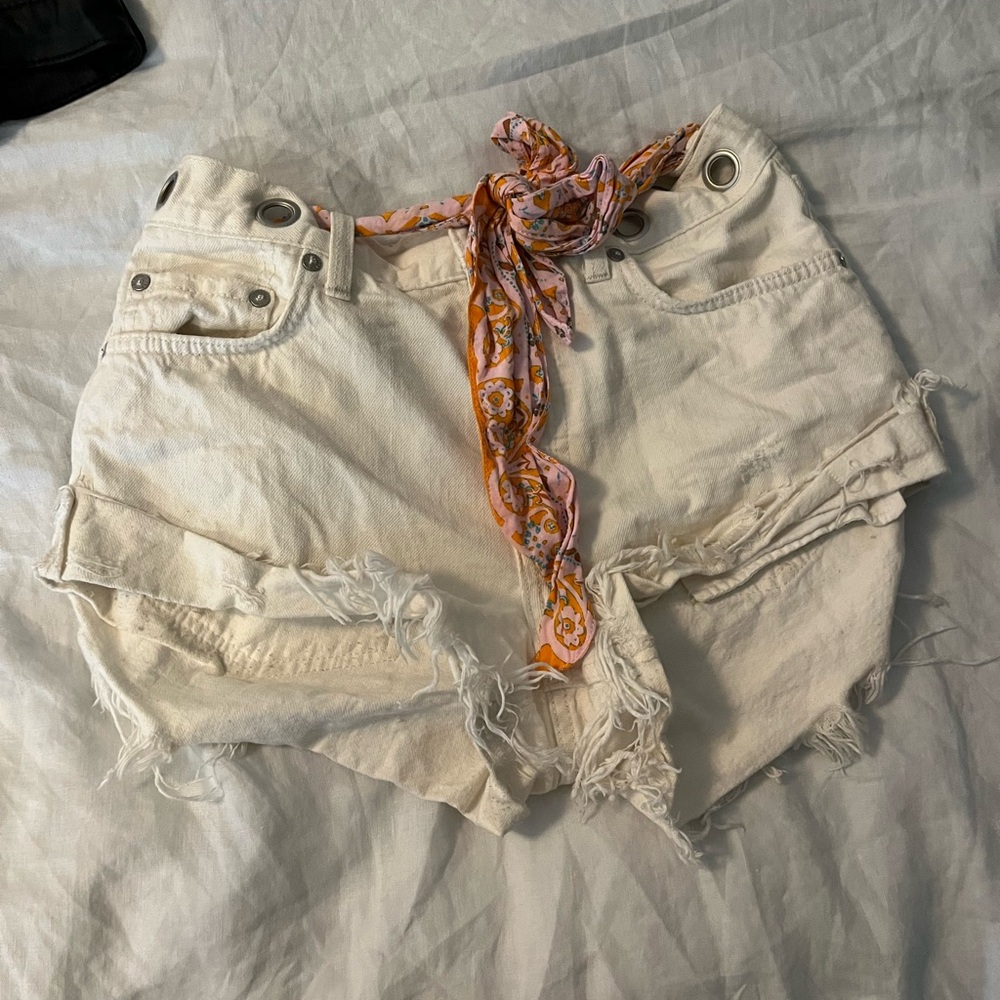 Free people Jean shorts